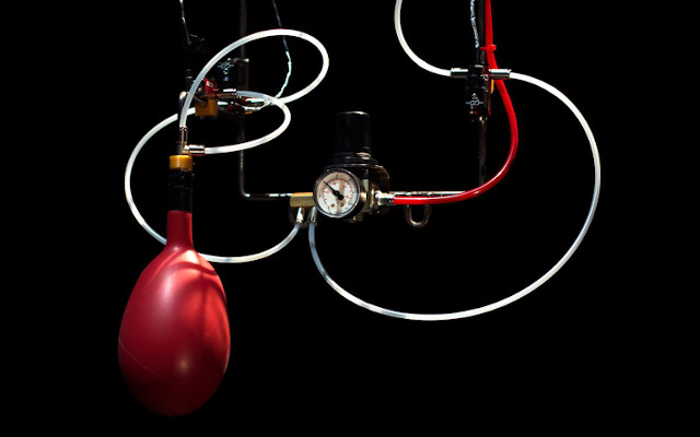HELIX mechanical sound installation